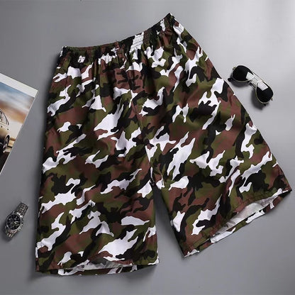 Mens Swimming Trunk Beachwear Printed Shorts