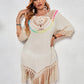 Women Plus Size Summer Beach Dress Cover Ups Swimsuit