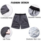 Men Summer  Shorts Gym Trunks Adjustable Waist Fitness Bodybuilding Jogging Workout