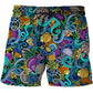 Men's Summer Shorts Abstract pattern 3D Surfing Print Beach Short