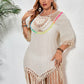 Women Plus Size Summer Beach Dress Cover Ups Swimsuit