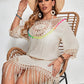 Women Plus Size Summer Beach Dress Cover Ups Swimsuit